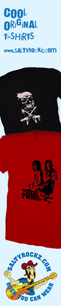 Salty Rockz Custom Rock Tee Shirts